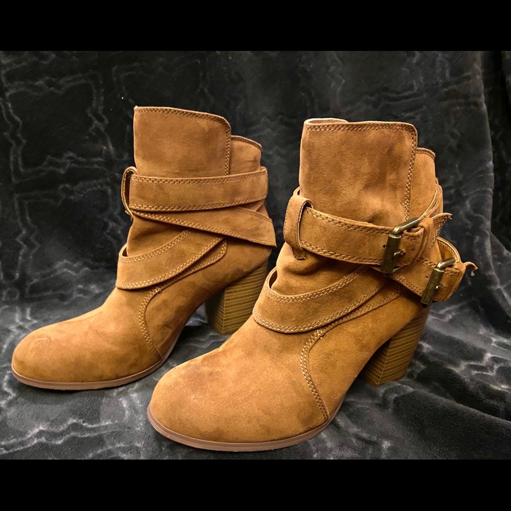 AEO Ankle Double Wrap Booties - Picture 4 of 6